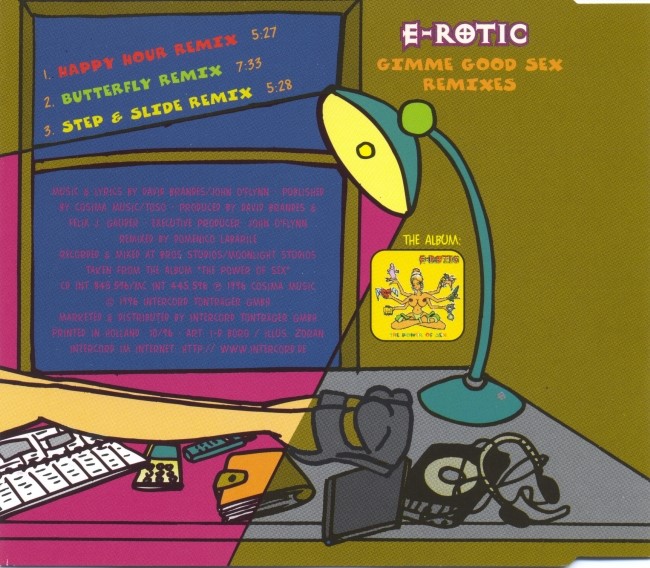 E-Rotic [1996] - Gimme Good Sex (Remixes) (Single) - 카페
