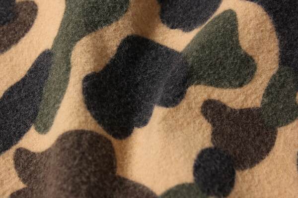 11/21 bape 1ST CAMO FLANNEL SHARK SHIRT HOODIE 베이프 퍼스트카모 플란넬 샤크 셔츠후드 - 카페