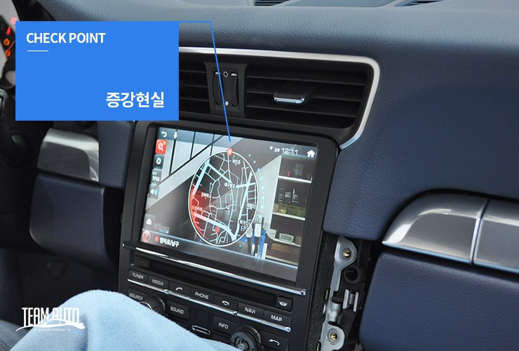 포르쉐 911 고해상도모니터교체 PCM3.1 - 카페