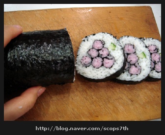 포도김밥 이미지