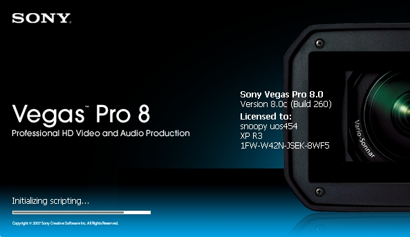 Sony Vegas Pro 8 Serial Number 1fw